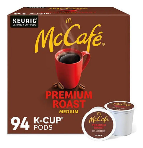 Cafe Keurig Mccafé Premium Roast Capsulas K-cup 94 Pods