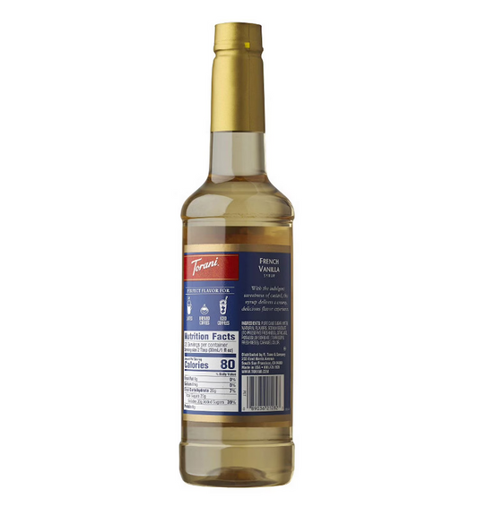 Torani Jarabe De Vainilla Francesa, 25.4floz 750ml French