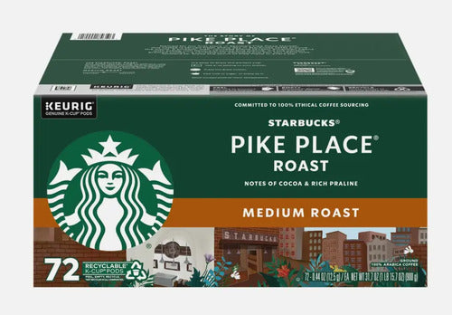 Cafe Starbucks Keurig 72 Kcups