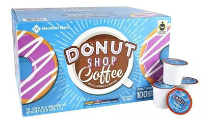 Keurig Café Members Mark Donut Shop K-cup 100 Pods