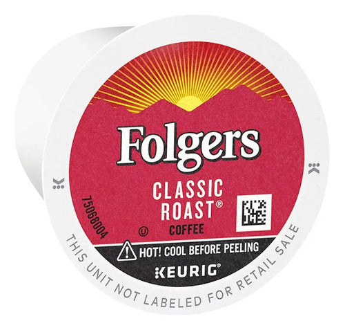 Folgers Keurig Classic Roast Médium Cápsulas K-cup 100 Cups