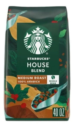 Starbucks House Blend Whole Bean Coffee, 40 Oz.