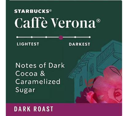 Cafe Starbucks  Verona Dark Roast Molido Tostado