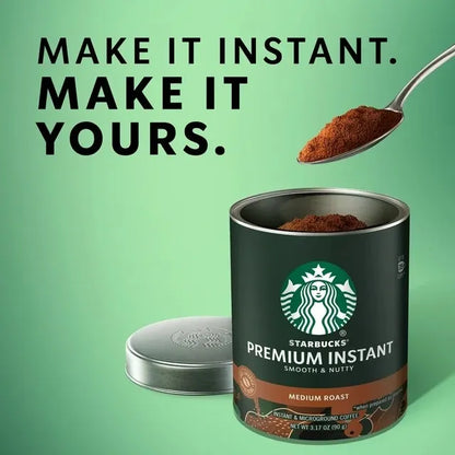 Starbucks Cafe Instantneo Premium Tostado Medio 90g