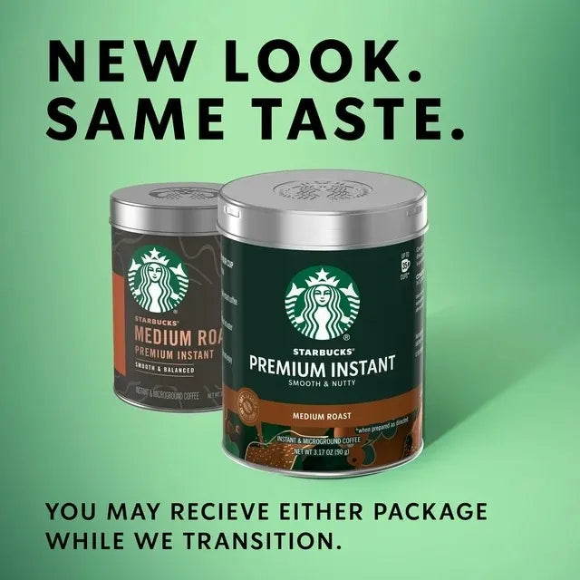 Starbucks Cafe Instantneo Premium Tostado Medio 90g
