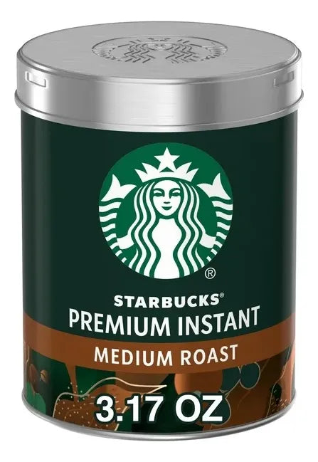 Starbucks Cafe Instantneo Premium Tostado Medio 90g