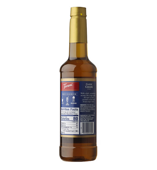 Jarabe Torani Caramelo Classic Caramel 750ml Importado