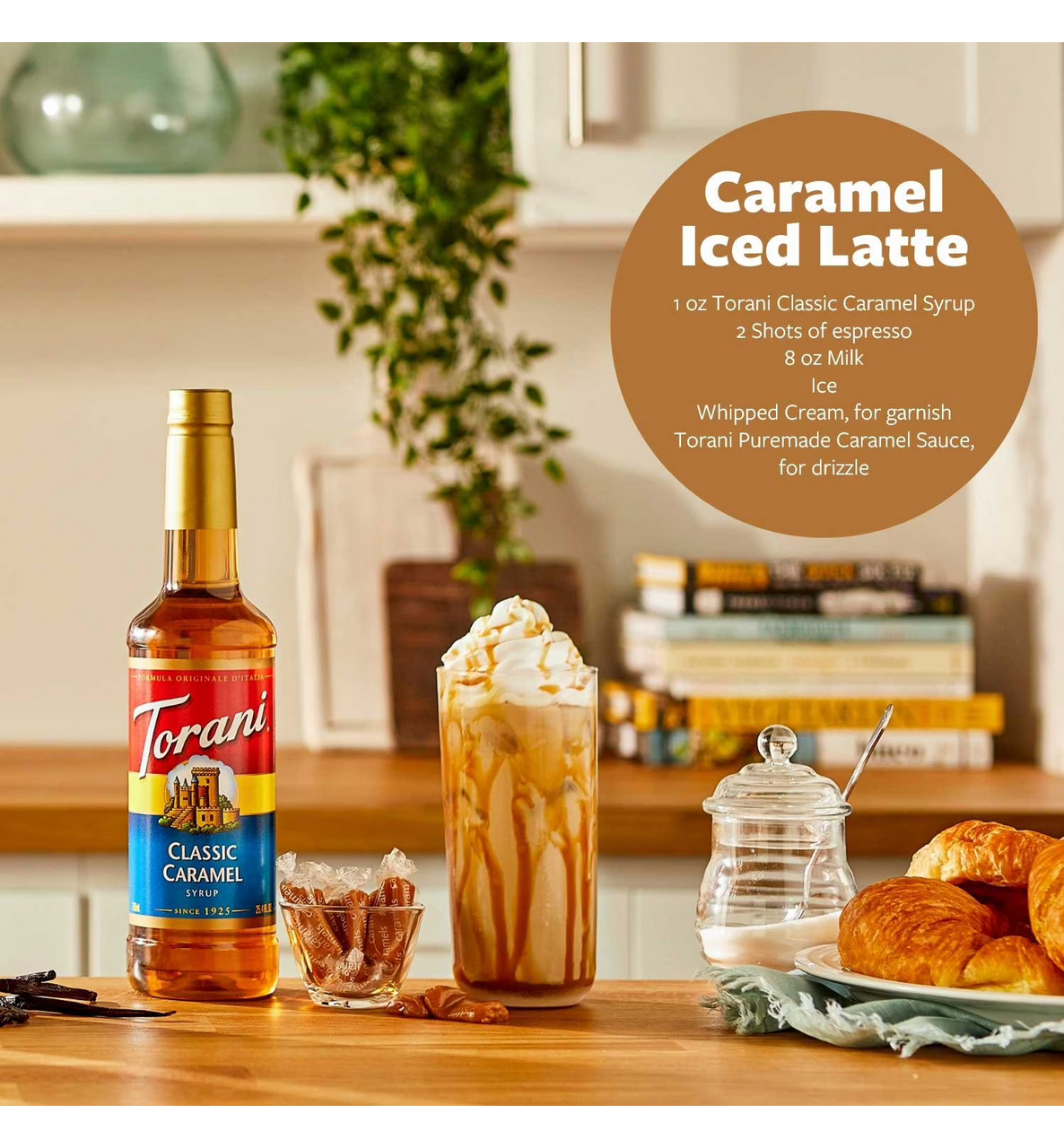 Jarabe Torani Caramelo Classic Caramel 750ml Importado