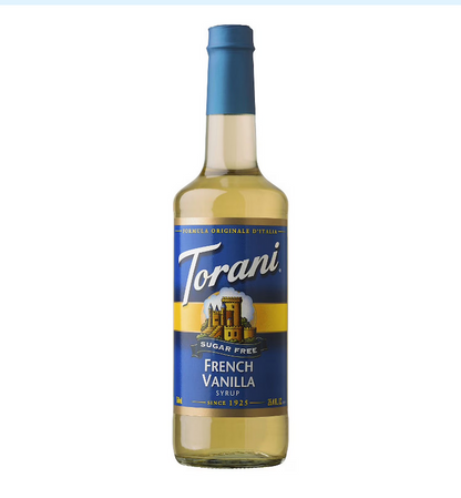 orani Sugar Free French Vanilla Syrup - Vainilla Francesa Sin Azucar - 750 ml