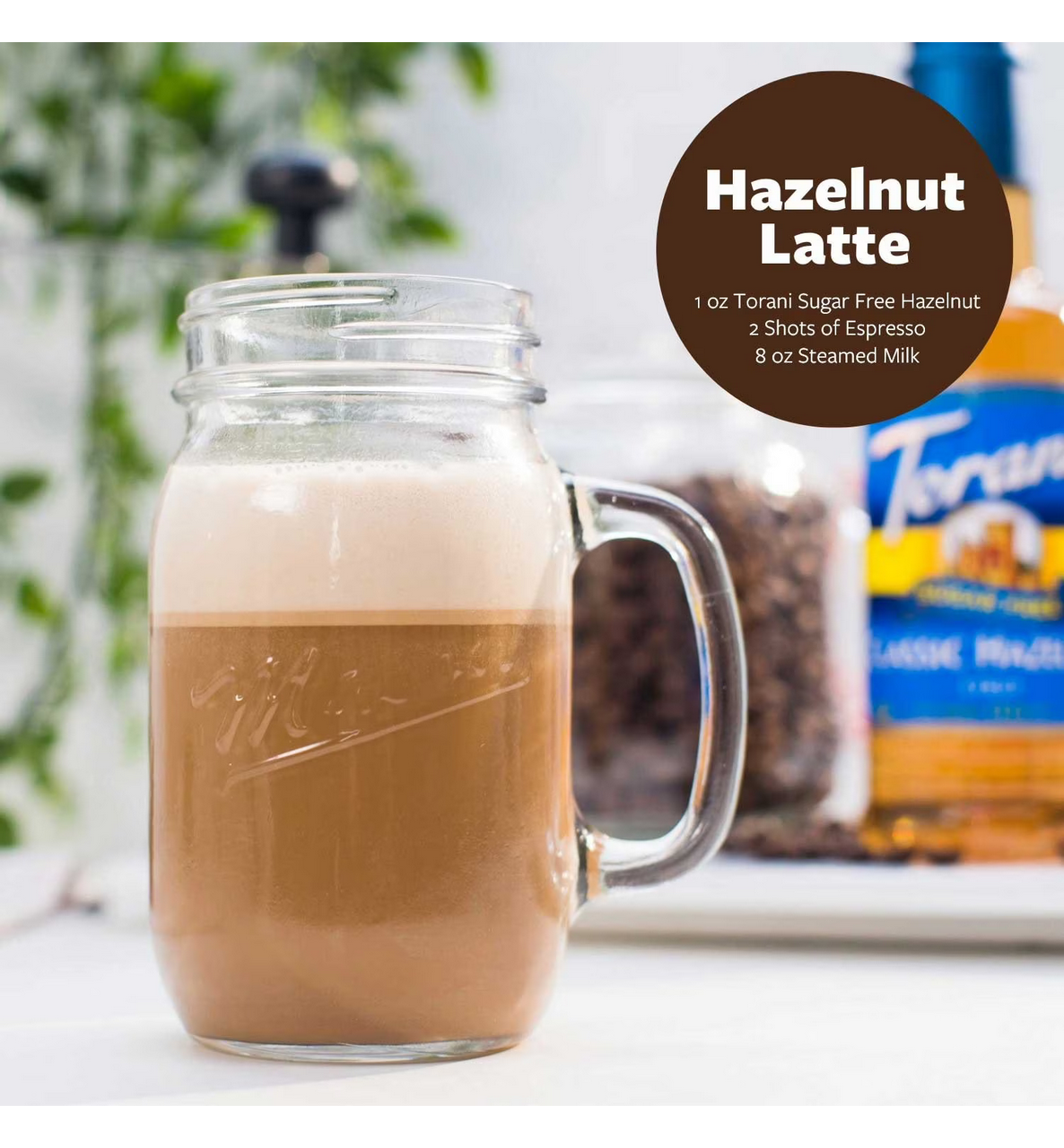 Jarabe Torani Sin Azucar Avellana 750ml Hazelnut Importado