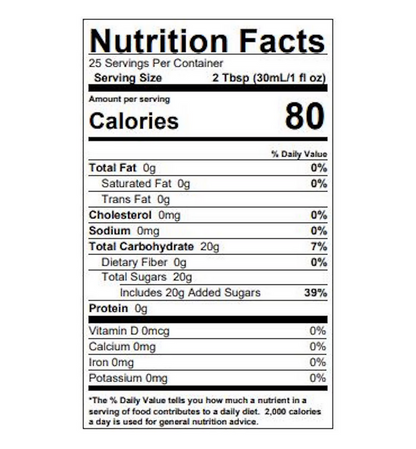 Torani Jarabe De Vainilla Francesa, 25.4floz 750ml French