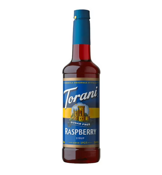 Jarabe Torani Frambuesa Sin Azucar Raspberry 750ml Importado