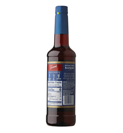 Jarabe Torani Frambuesa Sin Azucar Raspberry 750ml Importado