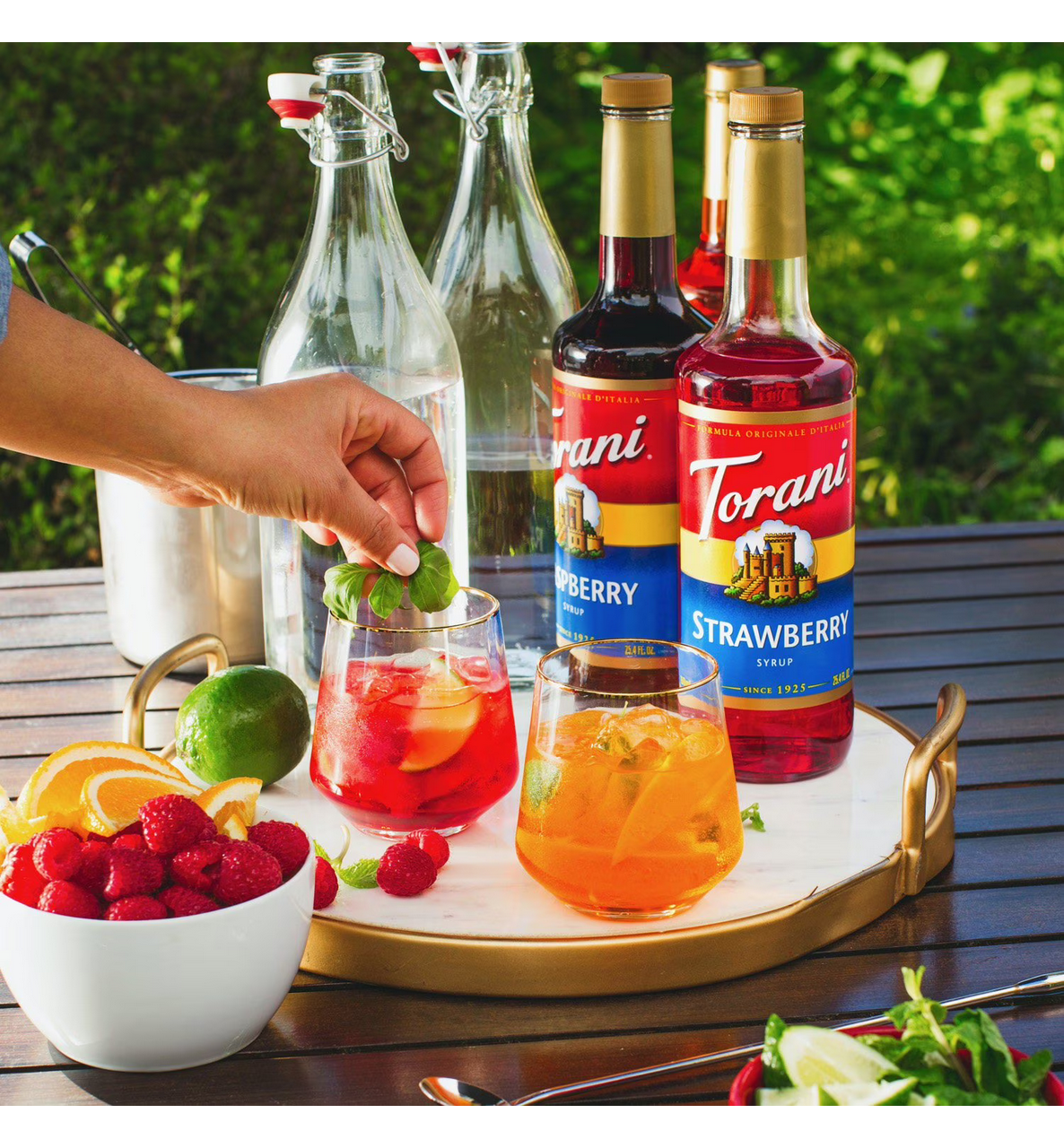 Jarabe Torani Frambuesa Sin Azucar Raspberry 750ml Importado